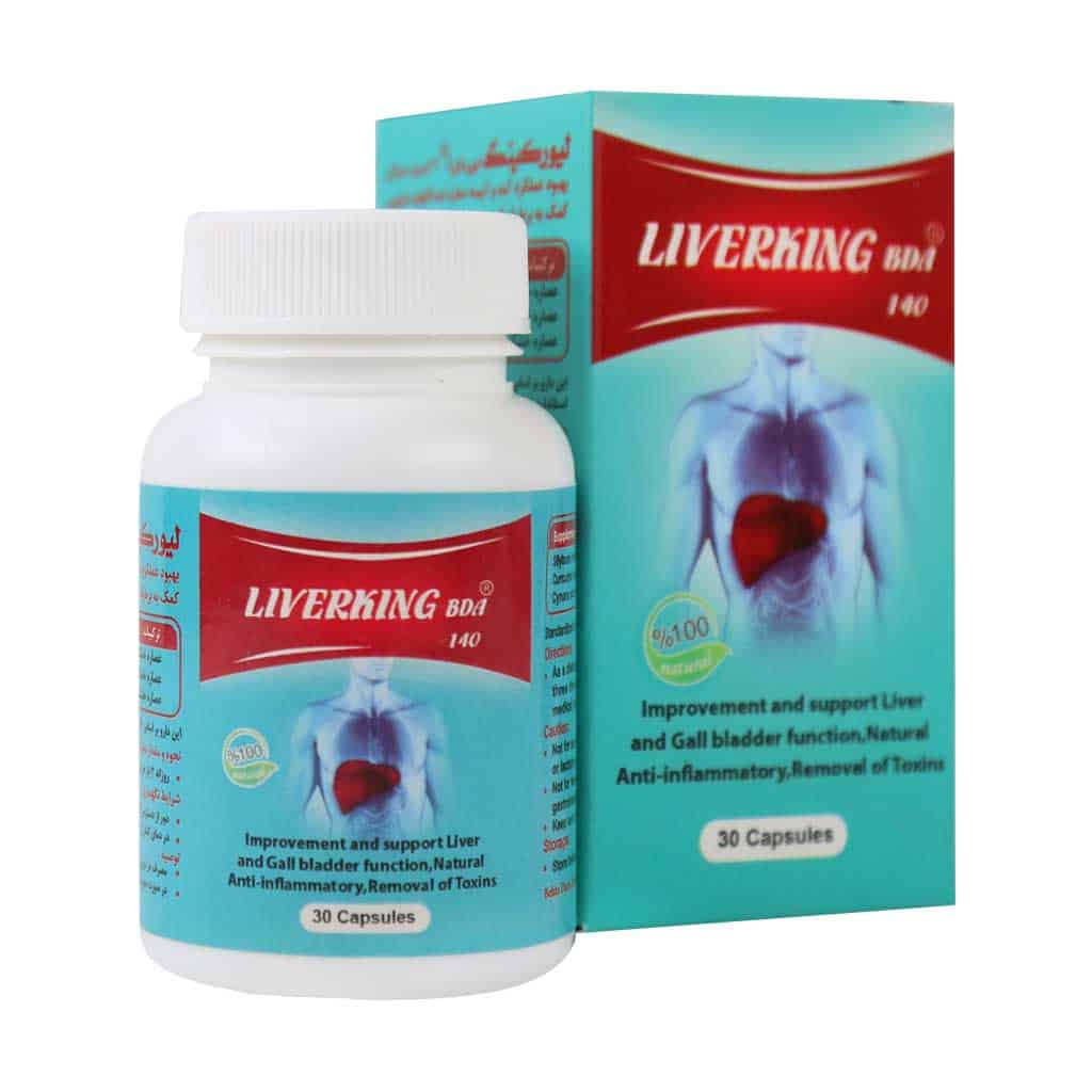 قیمت خرید کپسول لیورکینگ بی دی آ بهتا دارو 30